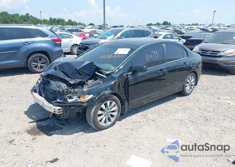 2010 Honda Civic Ex из США, поврежденный, VIN 2HGFA1F89AH519654